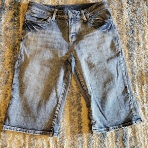 Gitano Blue Denim Capris
